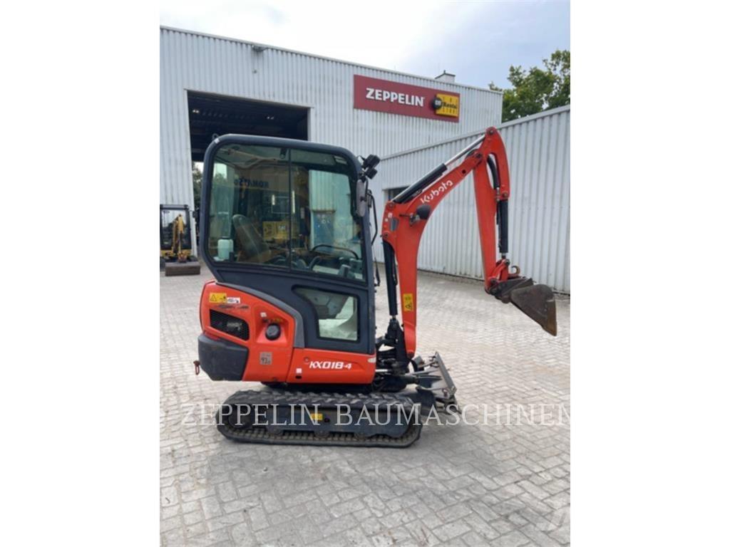 Kubota KX018-4 Vikšriniai ekskavatoriai