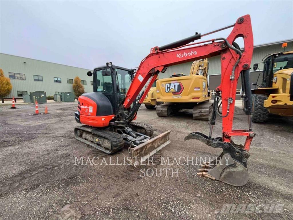 Kubota KX040 Vikšriniai ekskavatoriai