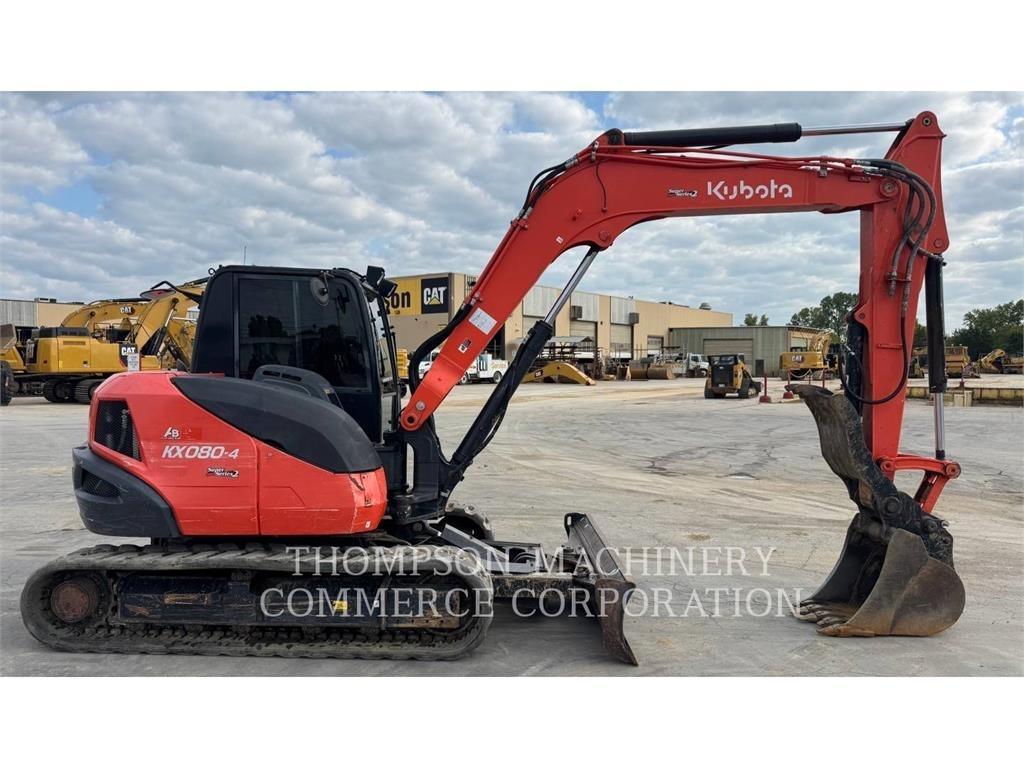 Kubota KX080 Mini ekskavatoriai < 7 t