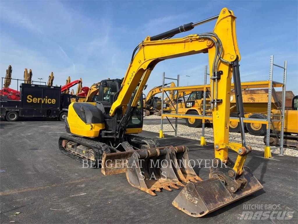 Kubota KX080.4 Vikšriniai ekskavatoriai