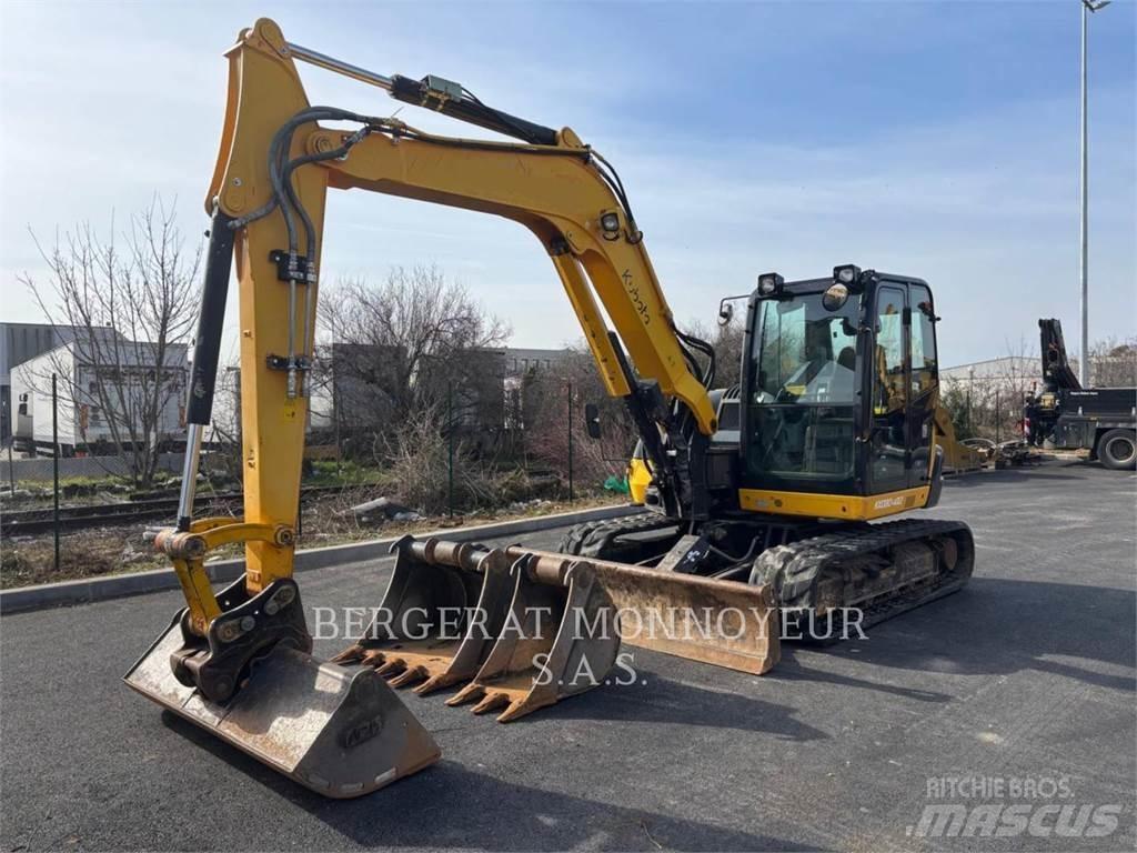 Kubota KX080.4 Vikšriniai ekskavatoriai