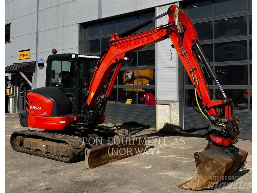 Kubota KX57 Vikšriniai ekskavatoriai