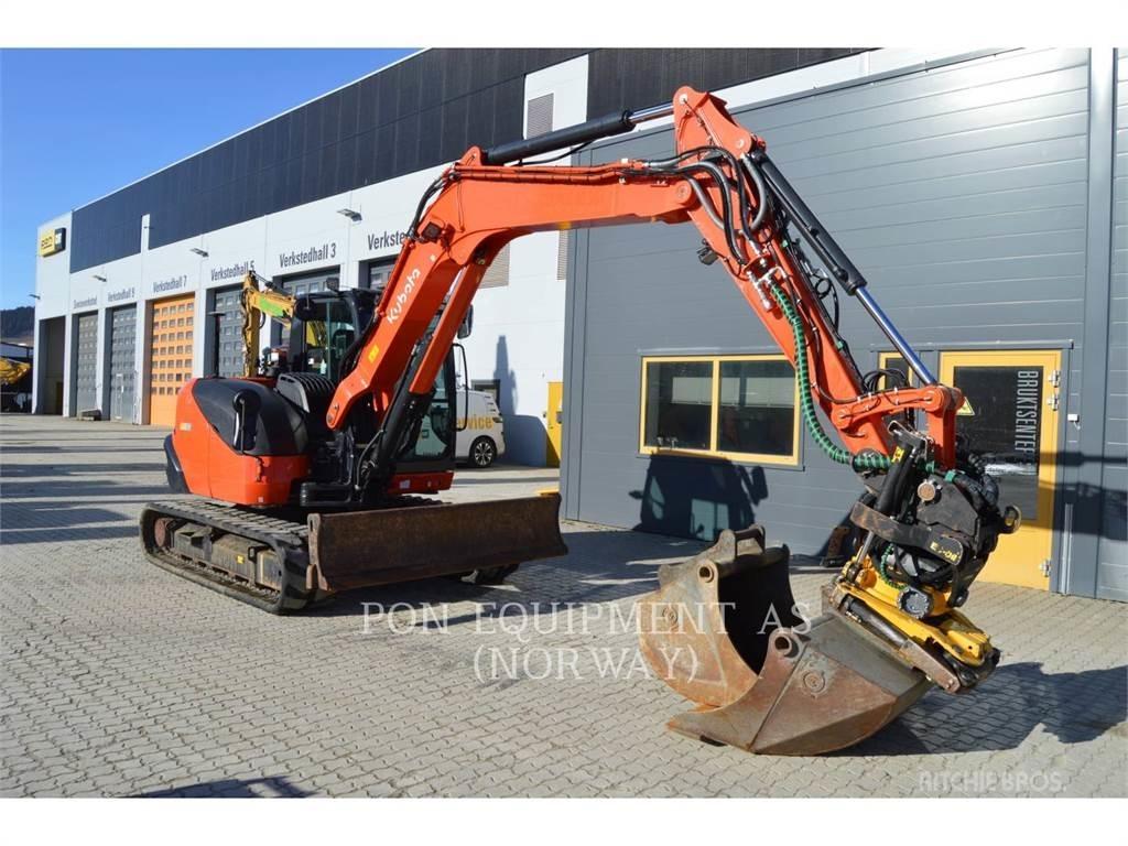 Kubota KX80 Vikšriniai ekskavatoriai