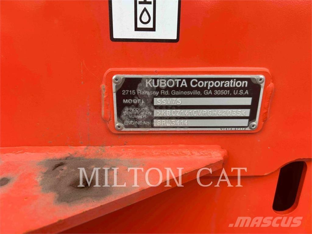 Kubota SSV 75 Krautuvai su šoniniu pasukimu