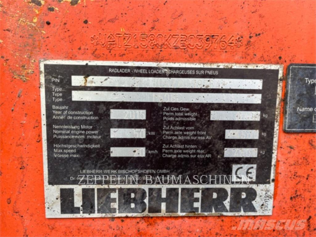 Liebherr L508 Naudoti ratiniai krautuvai