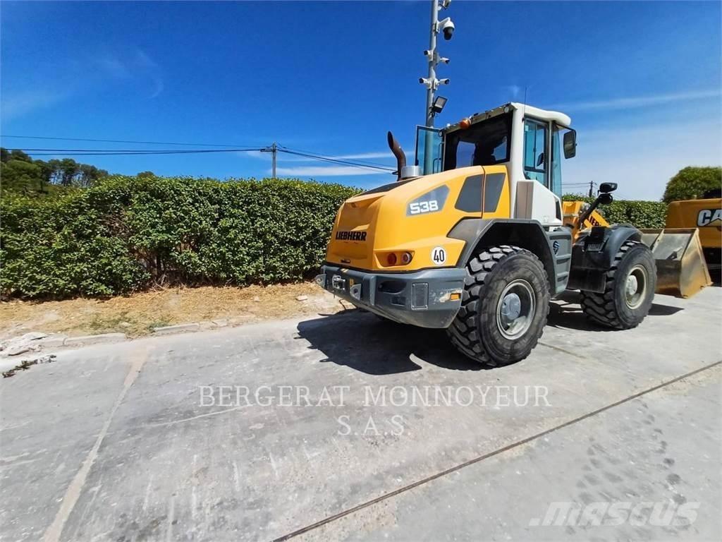 Liebherr L538 Naudoti ratiniai krautuvai
