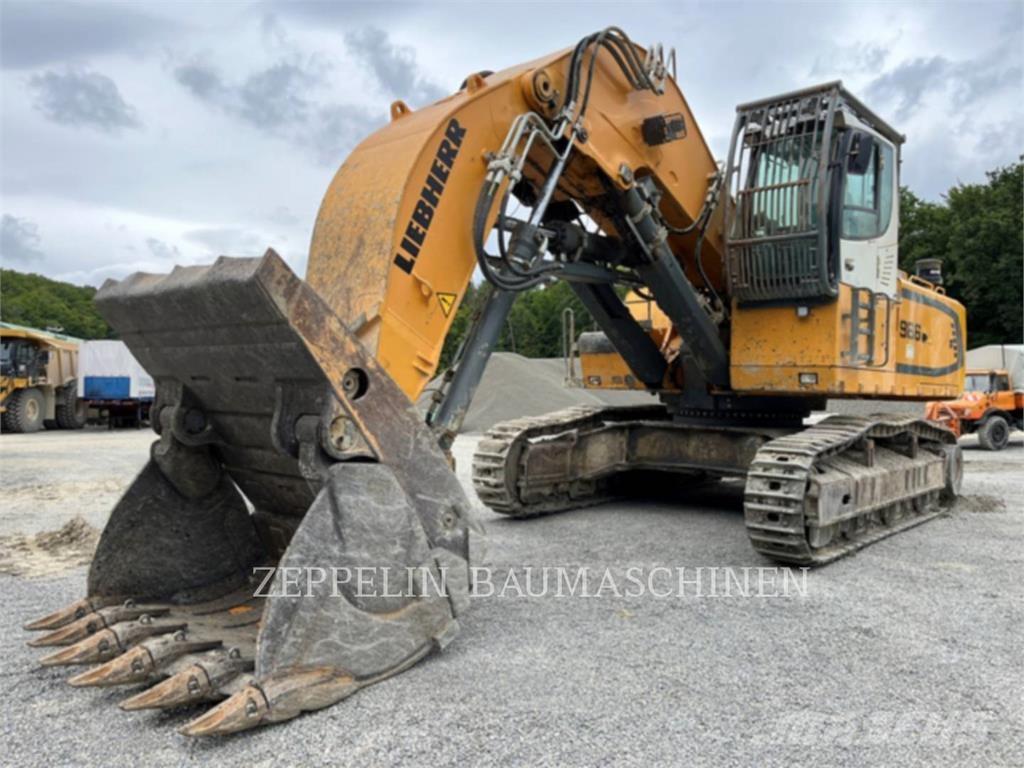 Liebherr R966 Vikšriniai ekskavatoriai