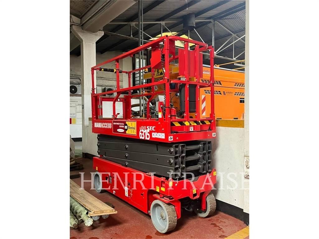 Manitou BF S.A. 100SEC Žirkliniai keltuvai