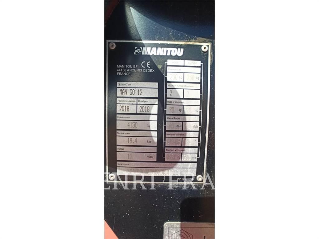 Manitou BF S.A. MANGO12 Alkūniniai keltuvai