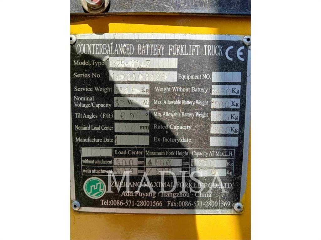 MAXI-LIFT FB25 Šakiniai krautuvai - Kita
