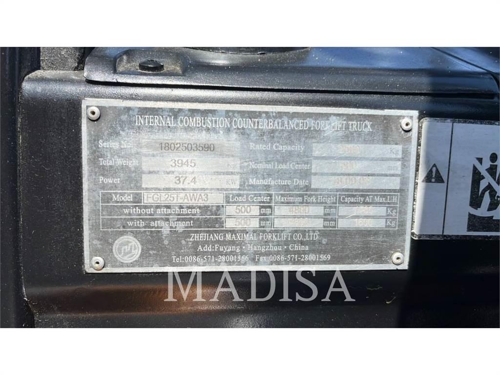 MAXI-LIFT FGL25T-WA3 Šakiniai krautuvai - Kita