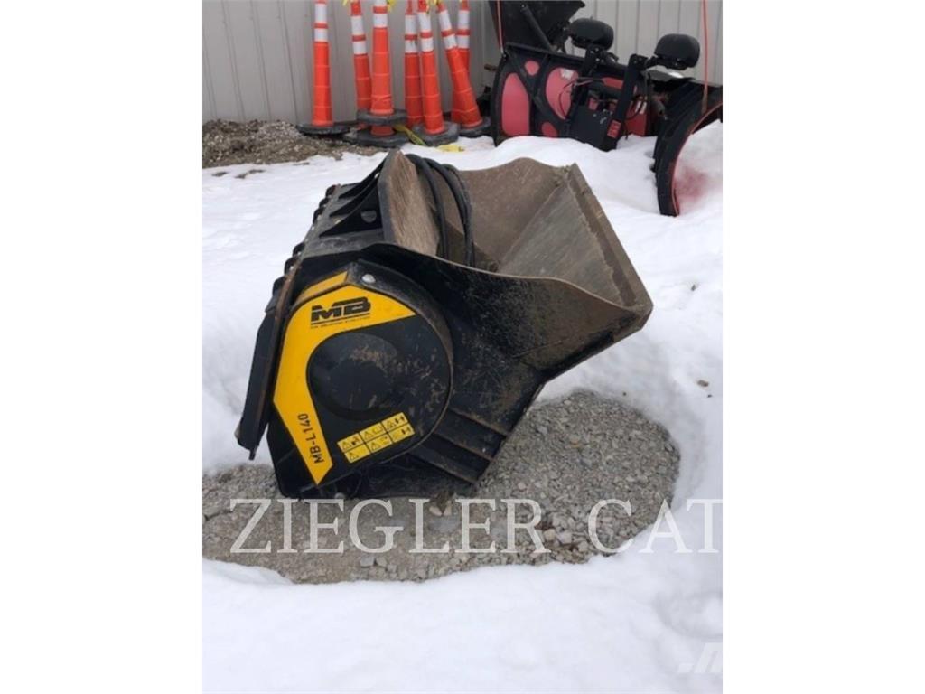 MB Crusher MB-L140 Trupintuvai