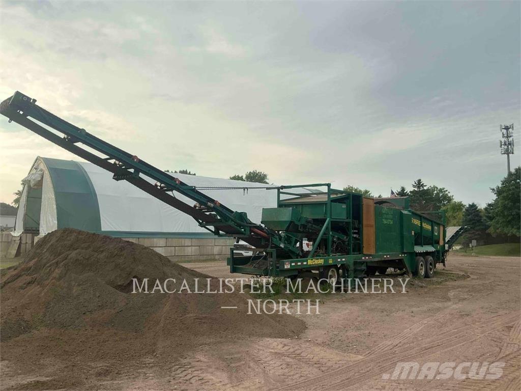 McCloskey SCREENER Kasybos technika