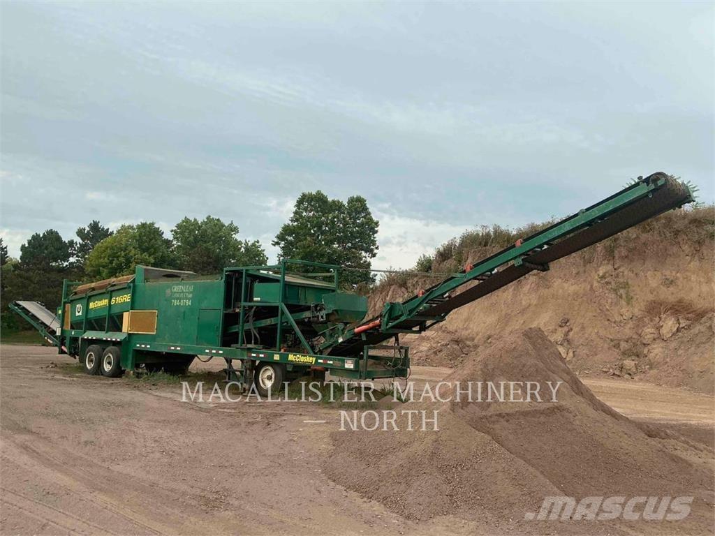 McCloskey SCREENER Kasybos technika