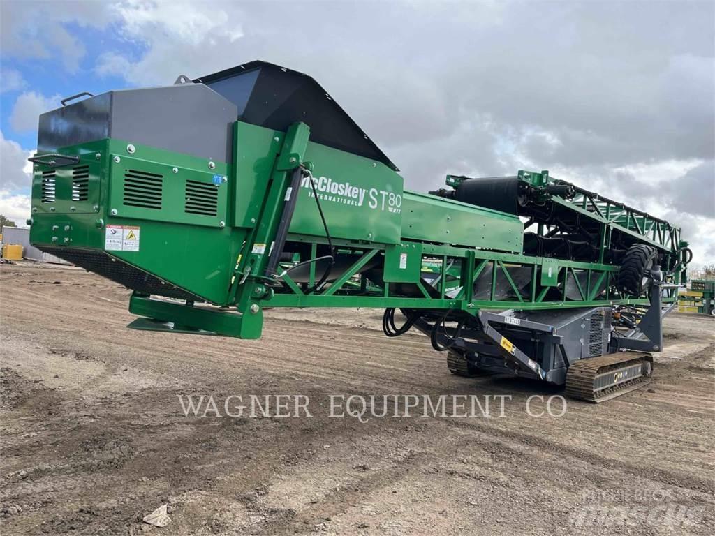 McCloskey ST80T-LA Mobilūs smulkintuvai