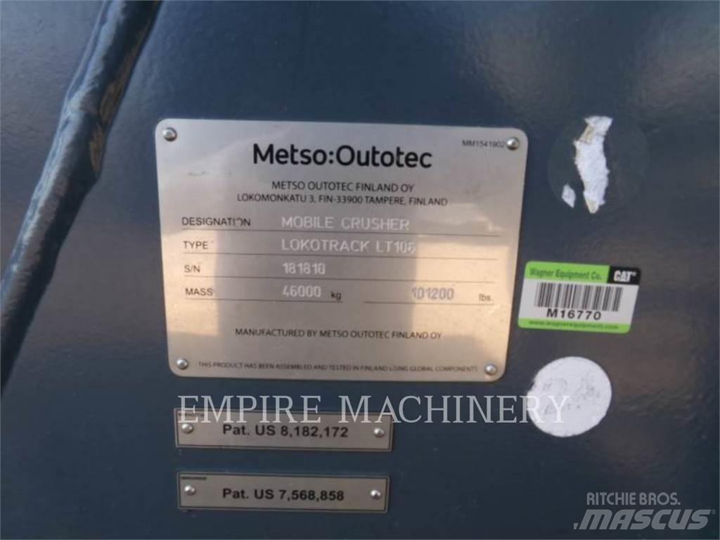 Metso LT106 Mobilūs smulkintuvai