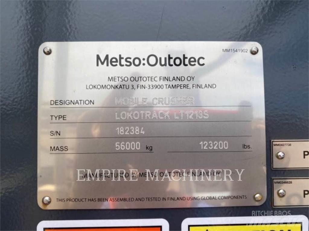 Metso LT1213S Mobilūs smulkintuvai