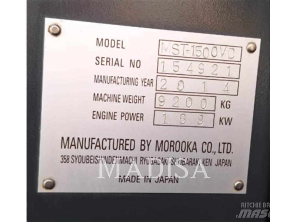 Morooka MST1500VD Golfo vežimėliai