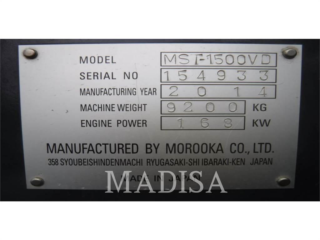 Morooka MST1500VD Golfo vežimėliai