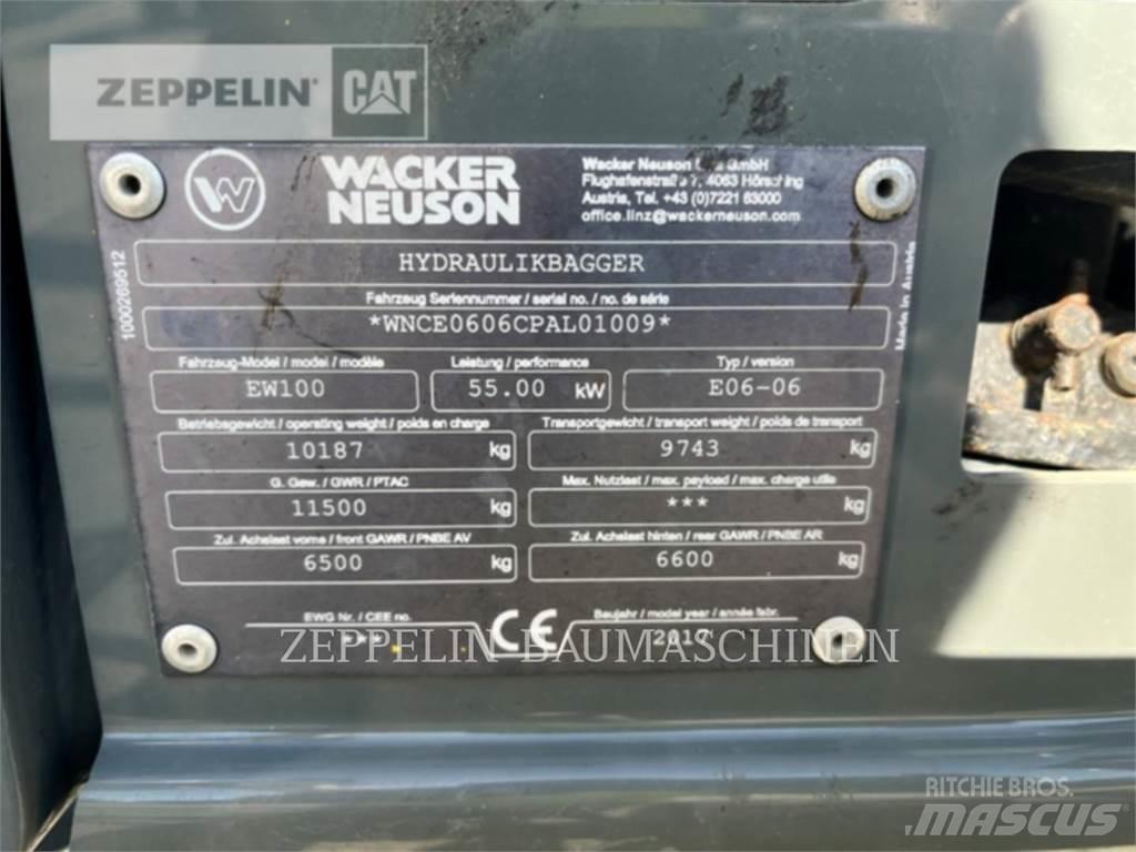 Neuson EW100 Ratiniai ekskavatoriai