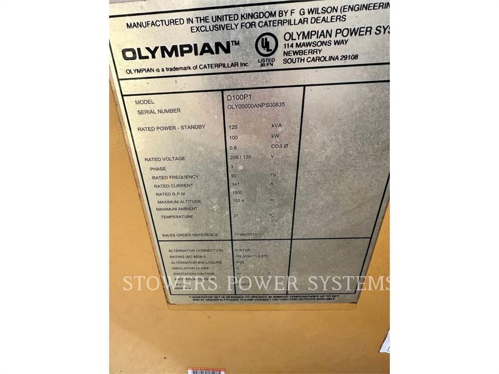 Olympian D100P1 Dyzeliniai generatoriai