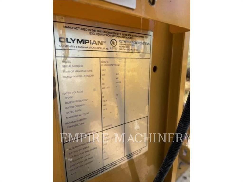 Olympian D75P3 Dyzeliniai generatoriai