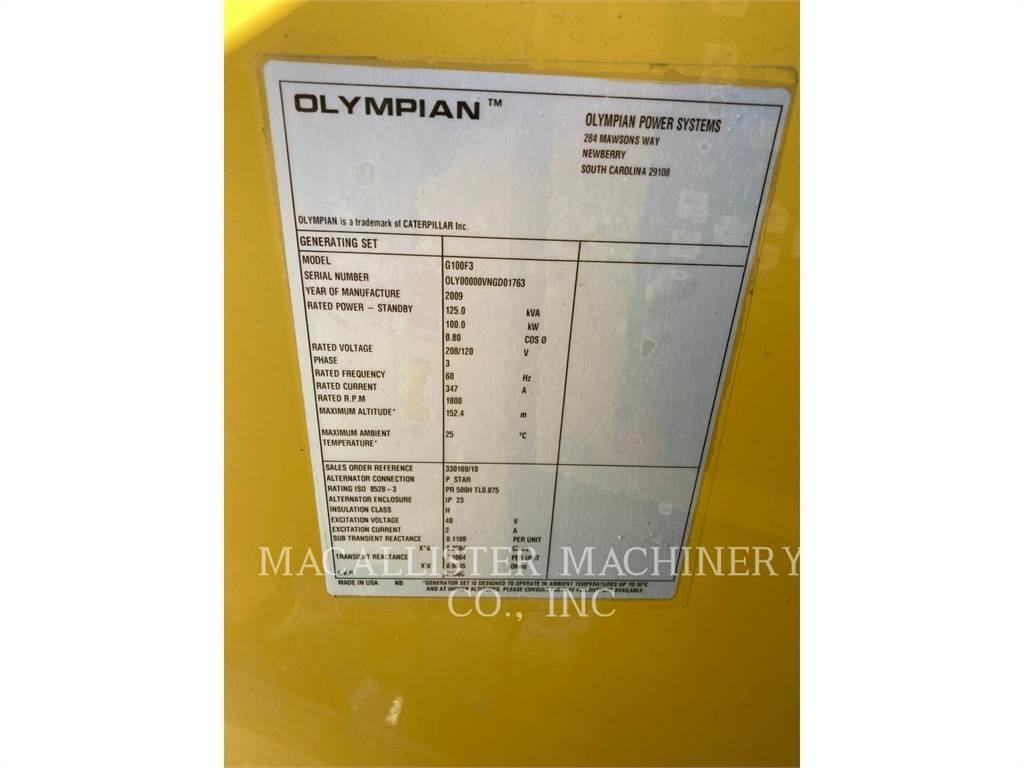 Olympian G100F3 Dyzeliniai generatoriai