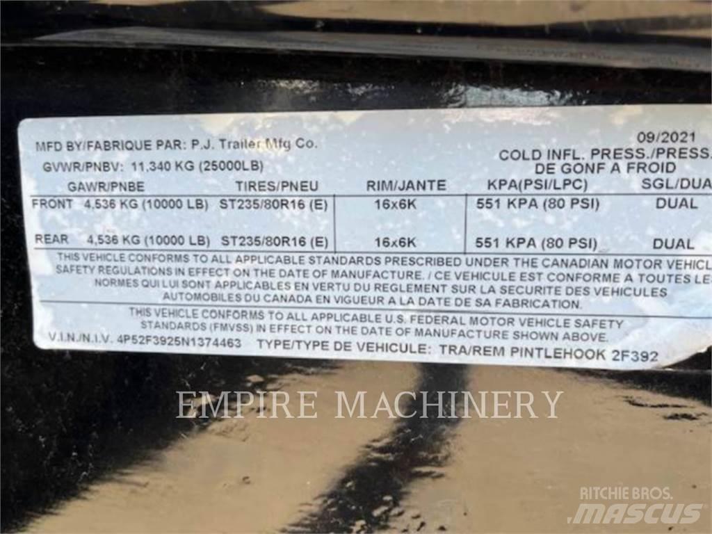 PJ TRAILERS TAG Kitos priekabos
