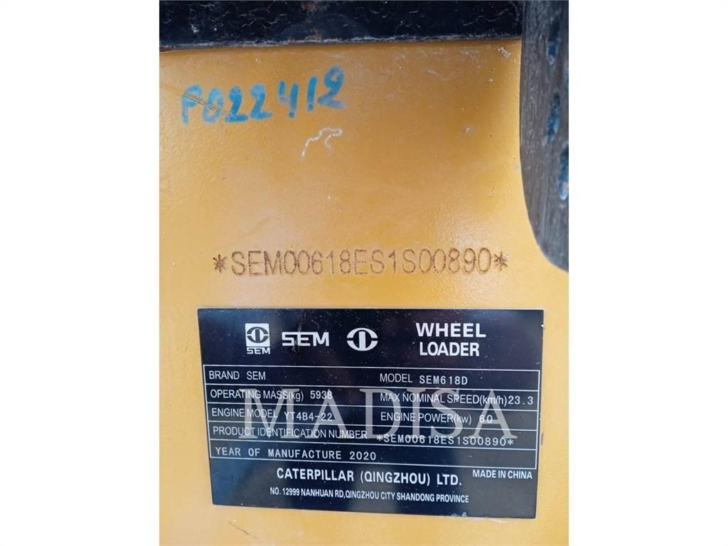 SEM MACHINERY SEM618D Naudoti ratiniai krautuvai