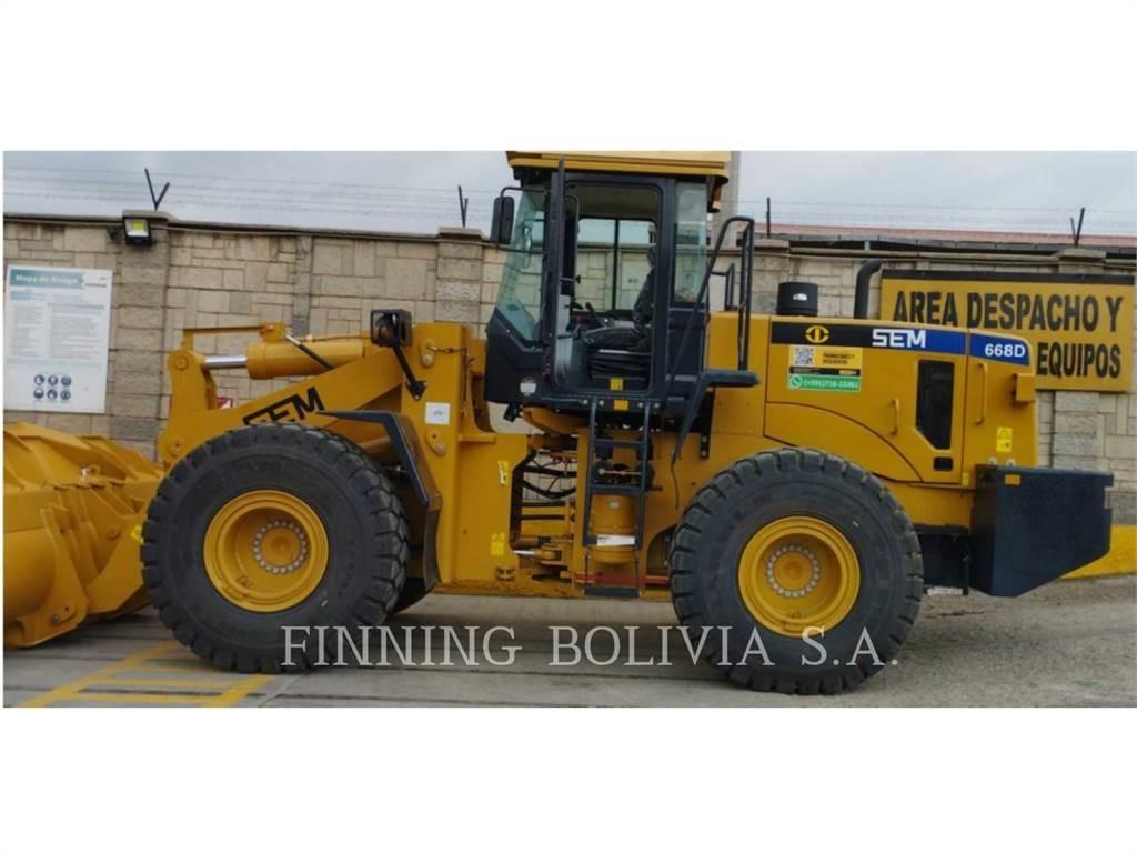 SEM MACHINERY SEM668D Naudoti ratiniai krautuvai