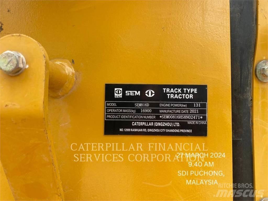 SEM MACHINERY SEM816D Vikšriniai buldozeriai