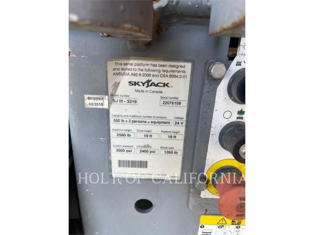 Skyjack SCISSOR 19 Žirkliniai keltuvai