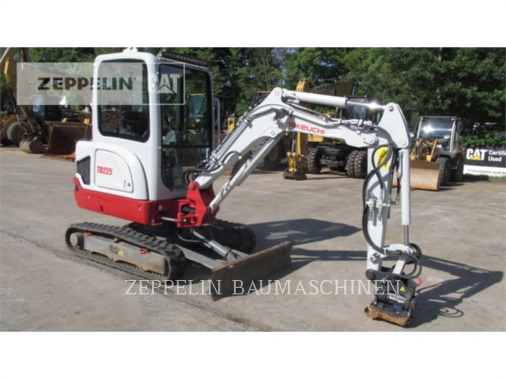 Takeuchi TB225 Vikšriniai ekskavatoriai