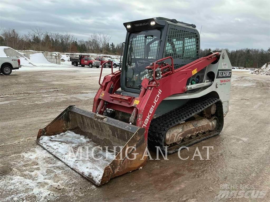 Takeuchi TL12 Krautuvai su šoniniu pasukimu
