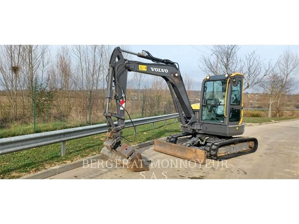 Volvo ECR58D Vikšriniai ekskavatoriai