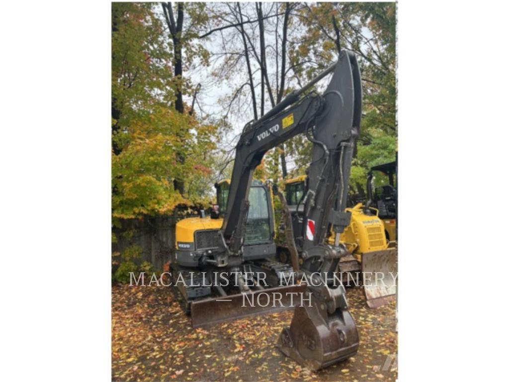 Volvo ECR88D Vikšriniai ekskavatoriai