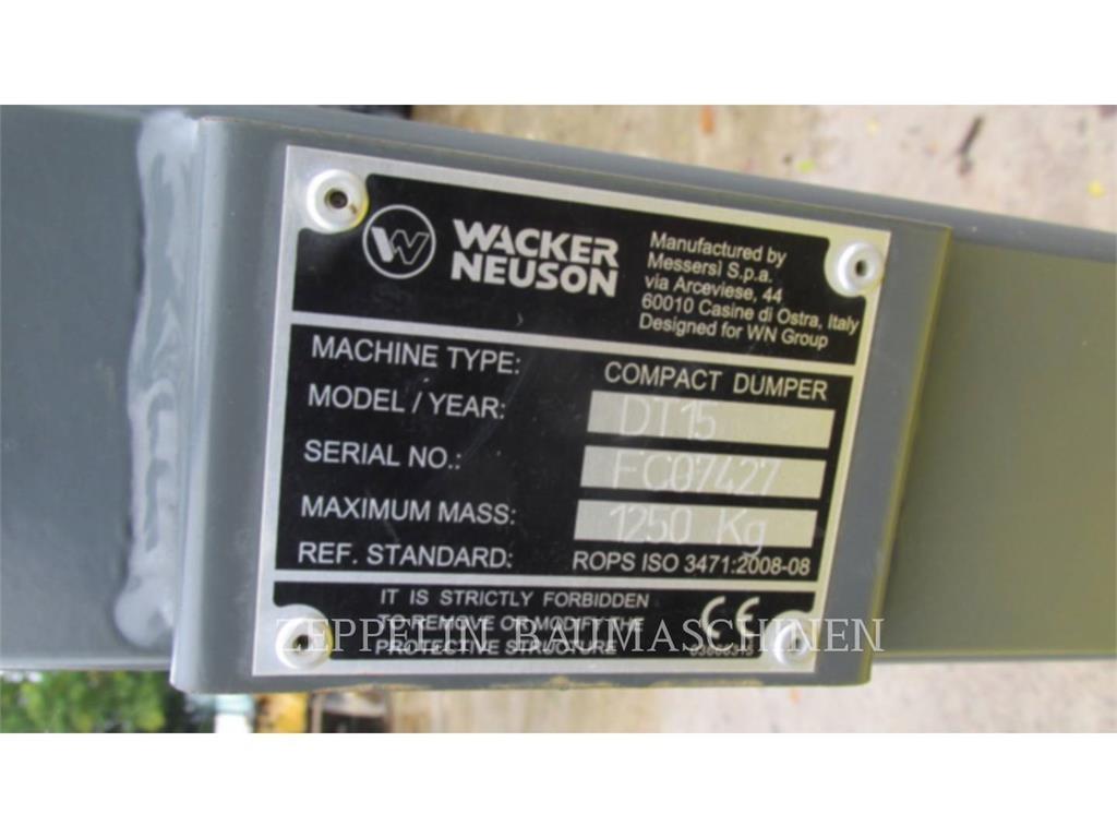 Wacker DT15 Karjeriniai savivarčiai