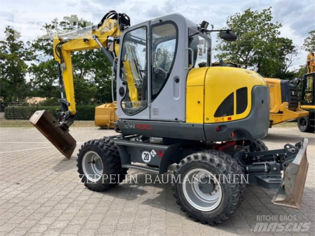 Wacker EW100 Ratiniai ekskavatoriai