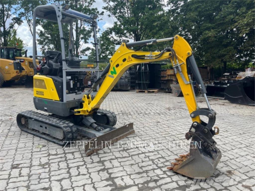 Wacker EZ17E Vikšriniai ekskavatoriai