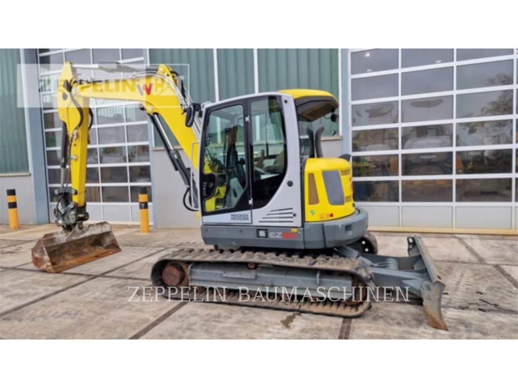 Wacker EZ80 Vikšriniai ekskavatoriai