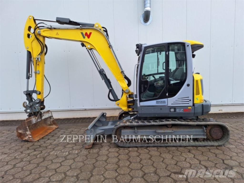 Wacker EZ80 Vikšriniai ekskavatoriai