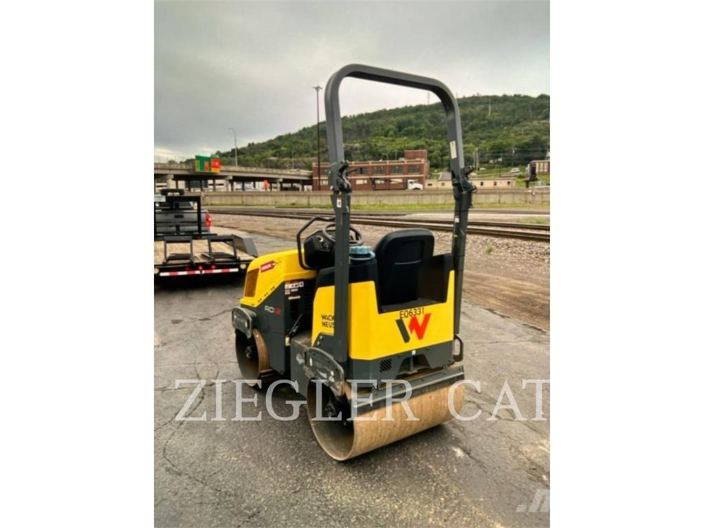 Wacker RD12A Porinių būgnų volai