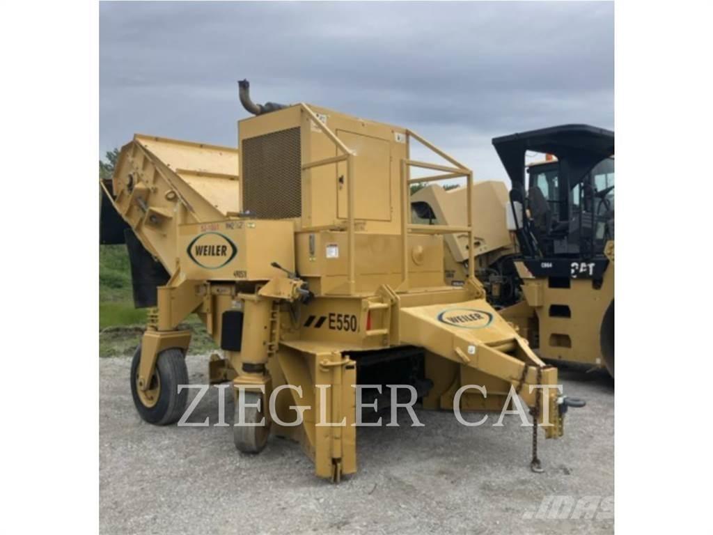 Weiler E550A Audinių transporto priemonės