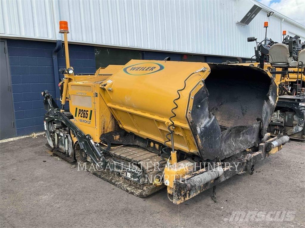 Weiler P265 PAVER Asfalto klotuvai
