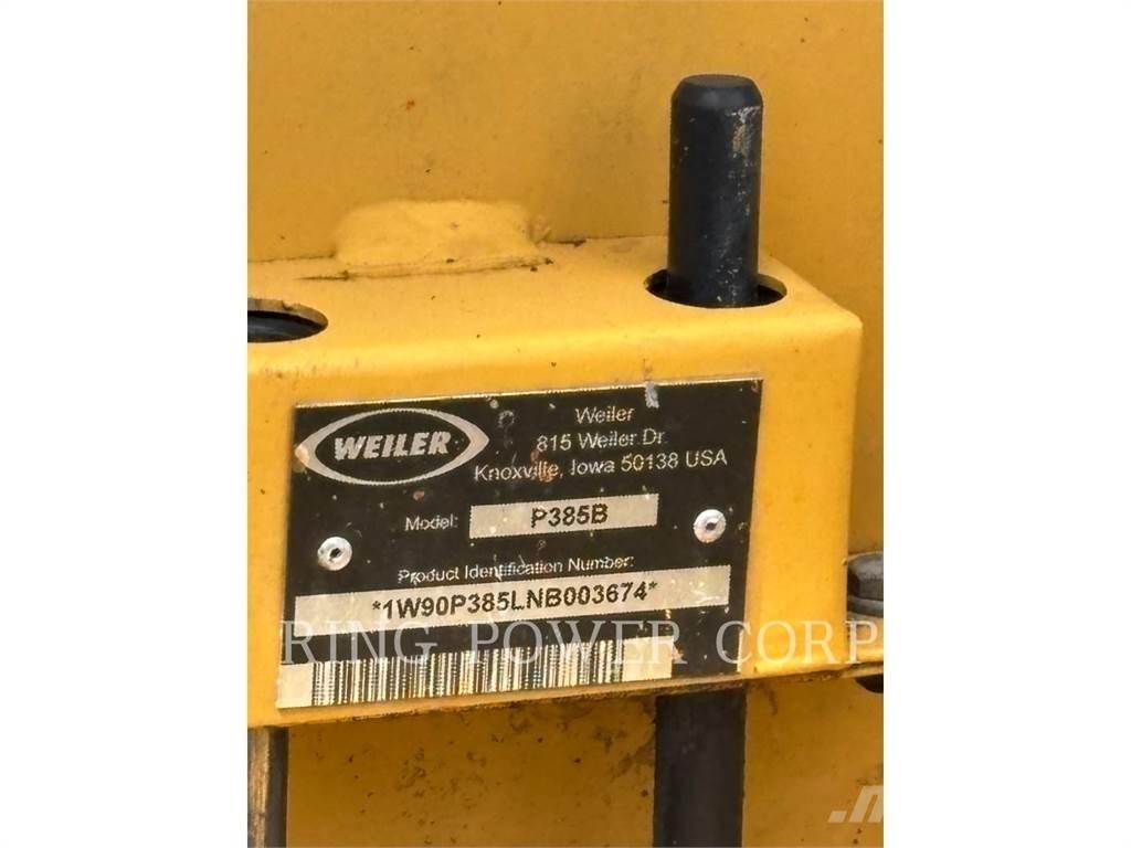 Weiler P385B Asfalto perdirbimo technika