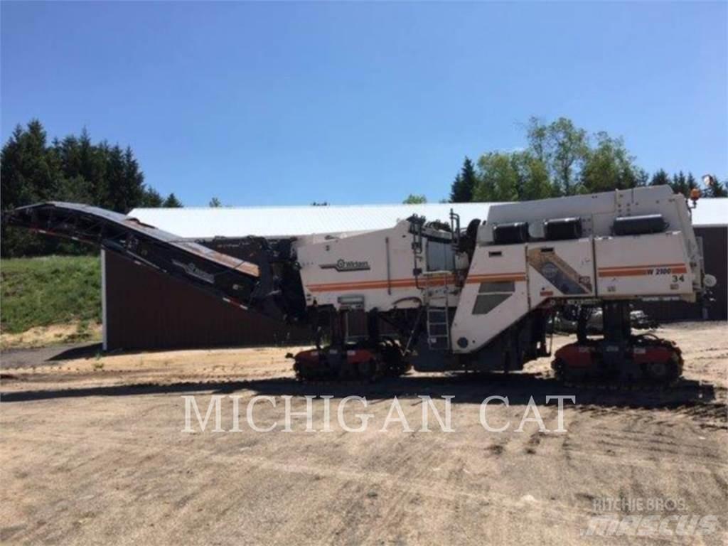 Wirtgen W2100 Asfalto šalto frezavimo technika