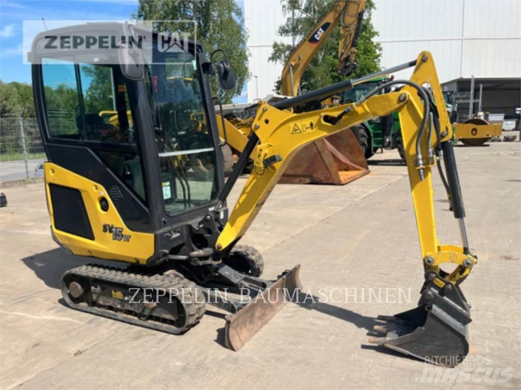 Yanmar SV15 Vikšriniai ekskavatoriai