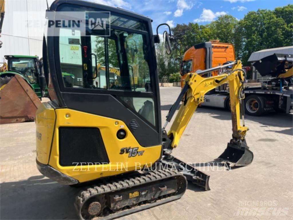 Yanmar SV15 Vikšriniai ekskavatoriai