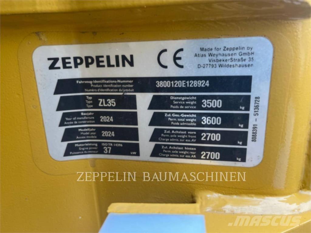Zeppelin ZL35 Naudoti ratiniai krautuvai