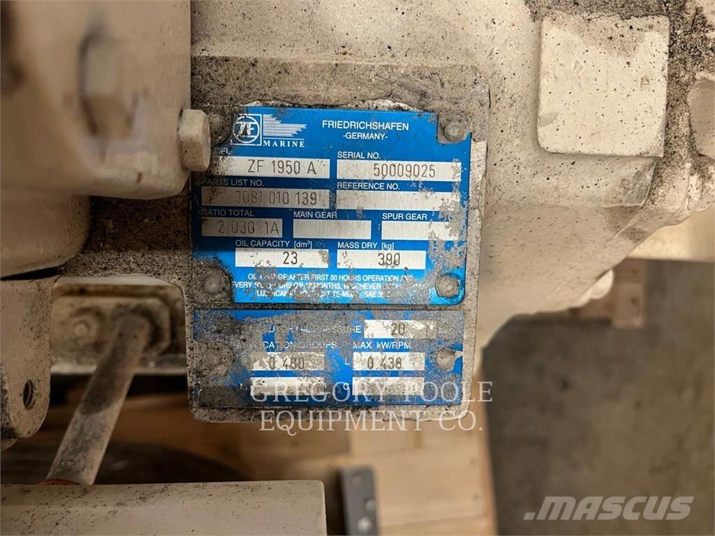 ZF TRANSMISSION 1950A Laivų pagalbiniai varikliai
